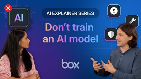 AIモデルのトレーニングは絶対に避けるべき（しかもコストがかかる)