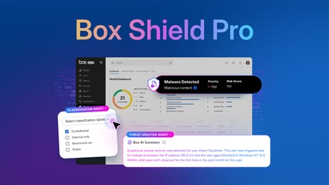 Box Shield Proの提供を開始し、エージェント型AIによるフリクションレスなコンテンツセキュリティを実現
