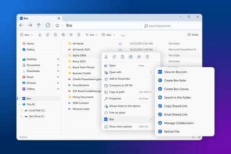 Box Drive for Windowsをメジャーアップグレード - パフォーマンス向上、ARMサポート、フォルダリダイレクトの強化
