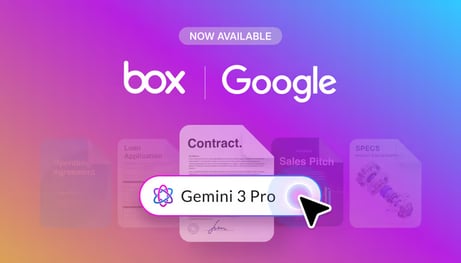 Box AIでGemini 3 Proが高度な企業向け論理を実現