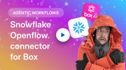 BoxとSnowflakeが、Openflowで構造化データと非構造化データを統合