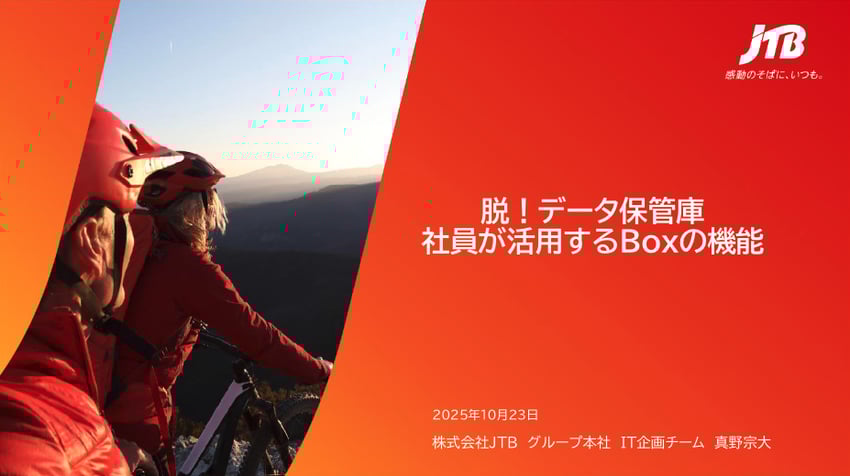 発表#6 株式会社JTB