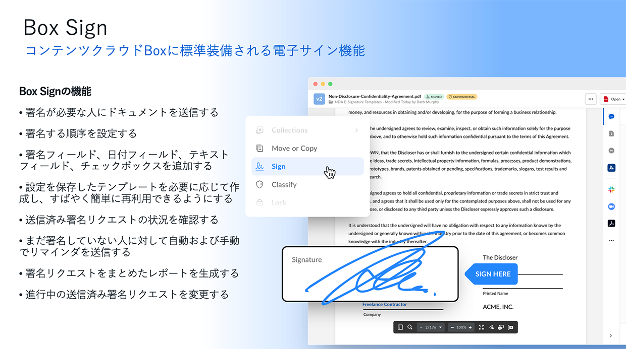 Box Signとは？