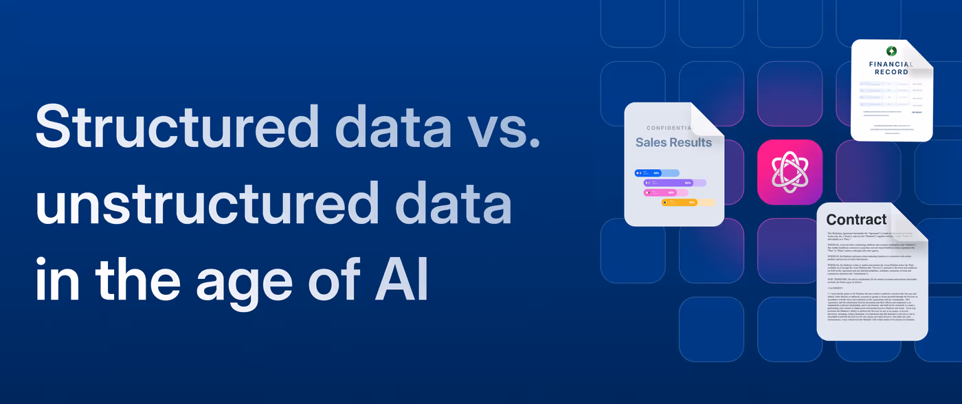 1-Structured data vs