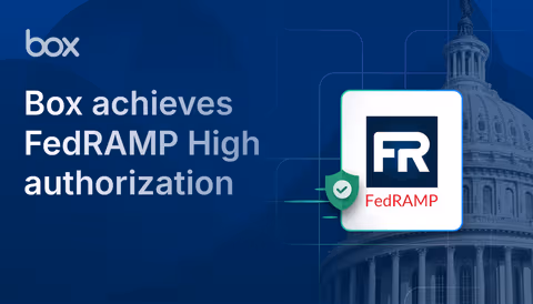 BoxがFedRAMP High認証を取得