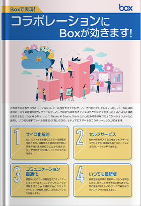 コラボレーションにBoxが効きます！